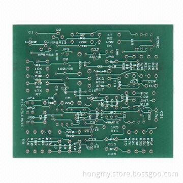 FR-4 1-layer Bare PCB with Hot-air Leveling Surface Finish